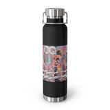 "Rebel With A Cause- Inspired By James Dean" Copper Vacuum Insulated Bottle, 22oz
