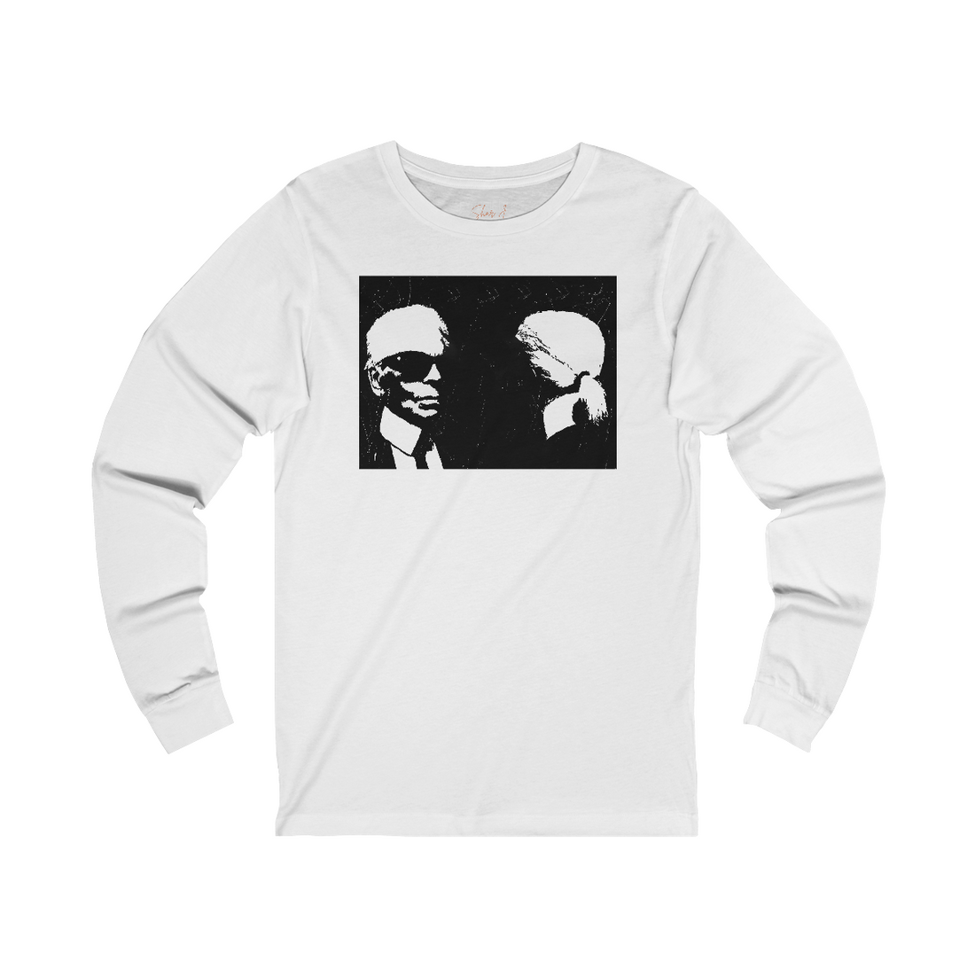 "Label Whore" Unisex Jersey Long Sleeve Tee