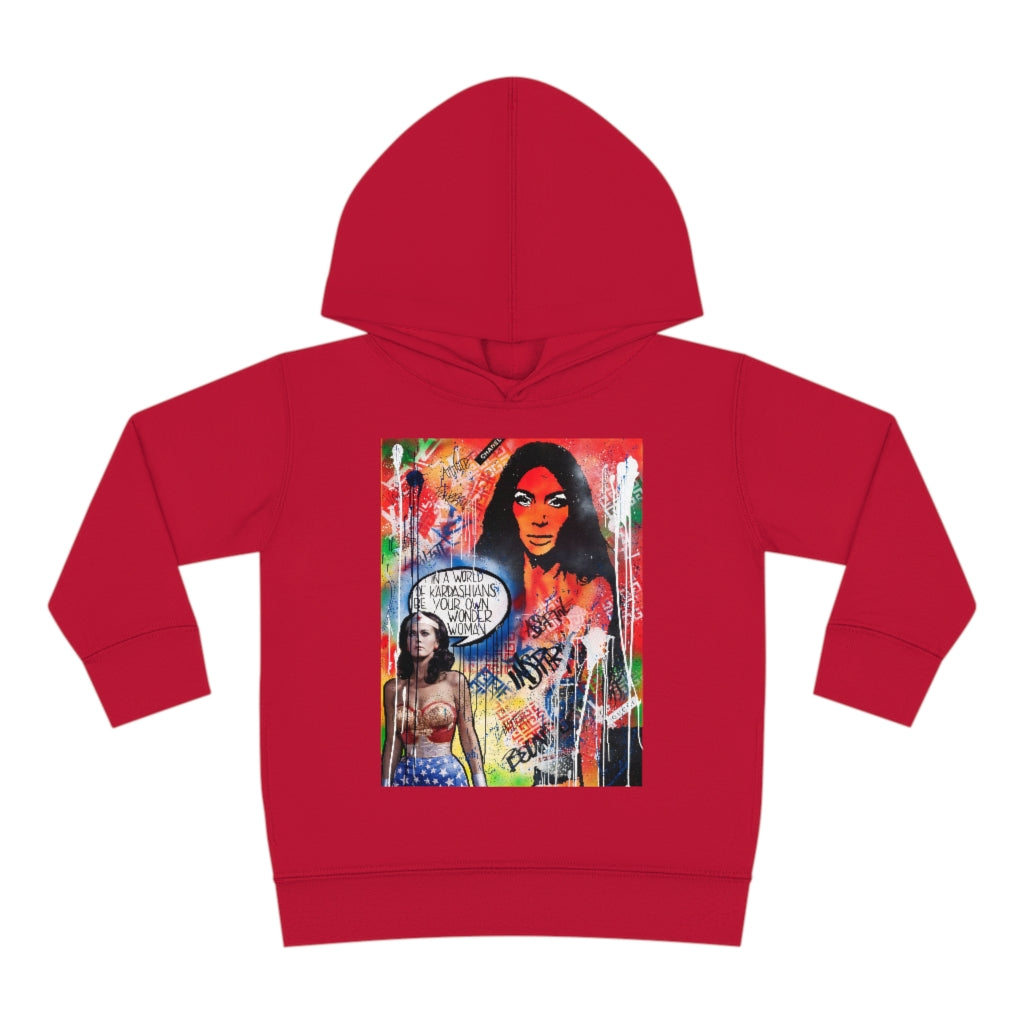"Dare To Be Different" Toddler Pullover Fleece Hoodie