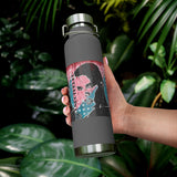 "Unbothered-Inspired By Grace Jones" Copper Vacuum Insulated Bottle, 22oz