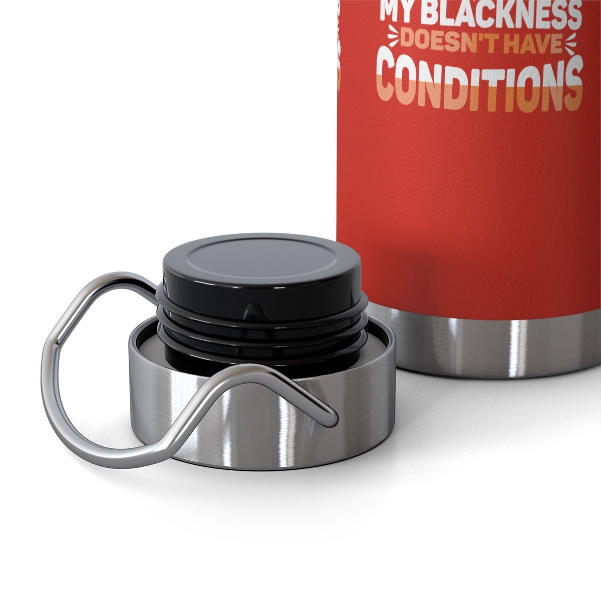 "My Blackness Is Magical..." Copper Vacuum Insulated Bottle, 22oz