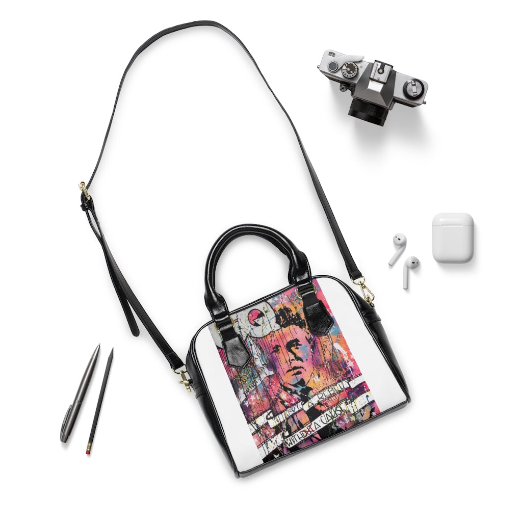 "Rebel With A Cause" Shoulder Handbag