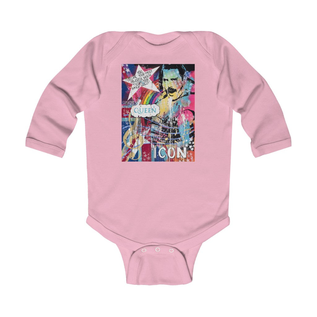 "Find Your Inner Queen" Infant Long Sleeve Bodysuit
