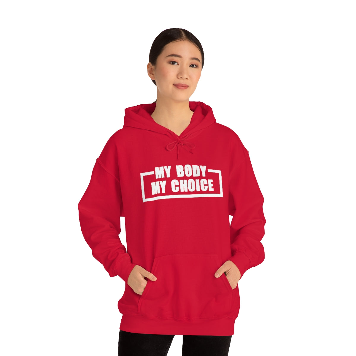 "My Body My Choice" Unisex Heavy Blend™ Hooded Sweatshirt