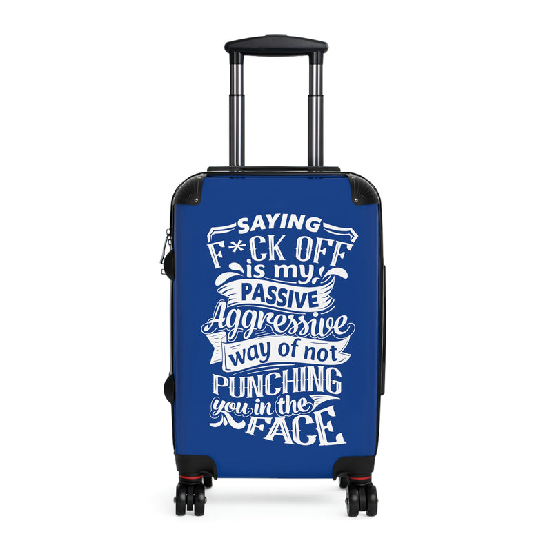 "Saying F*CK Off...." Suitcases
