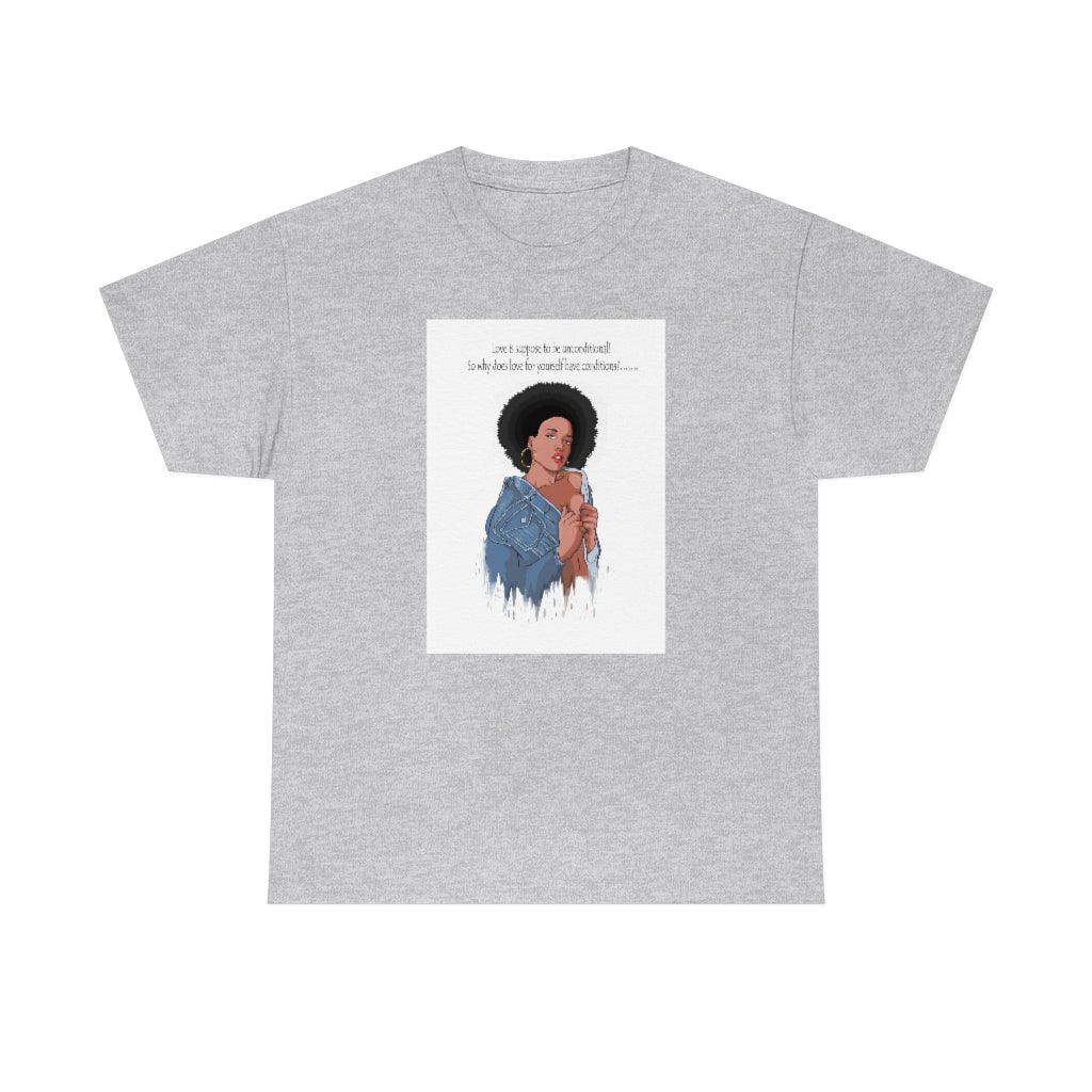 "Love Is Suppose To Be..."Unisex Heavy Cotton Tee