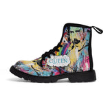 "Find Your Inner Queen" Men's Canvas Boots