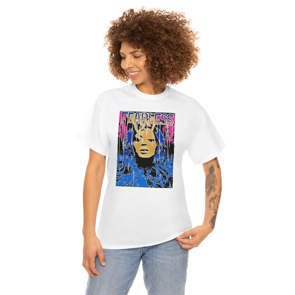 "Fearless" Unisex Heavy Cotton Tee