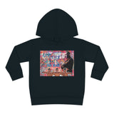 'No Hate Just Love" Toddler Pullover Fleece Hoodie