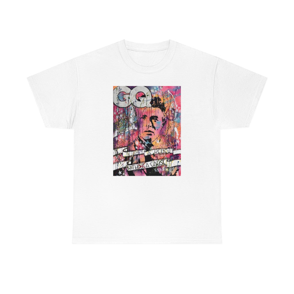 "Rebel With A Cause" Unisex Heavy Cotton Tee