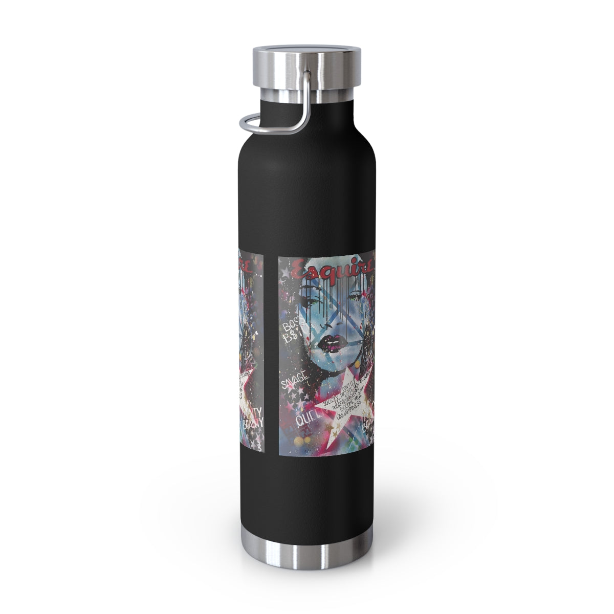 "Be The Boss-Inspired By Rihanna" Copper Vacuum Insulated Bottle, 22oz