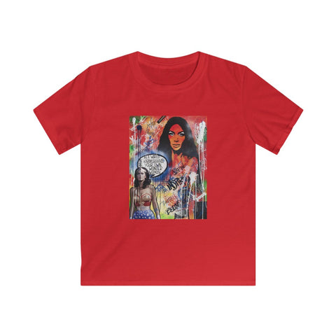 "Dare To Be Different" Kids Softstyle Tee