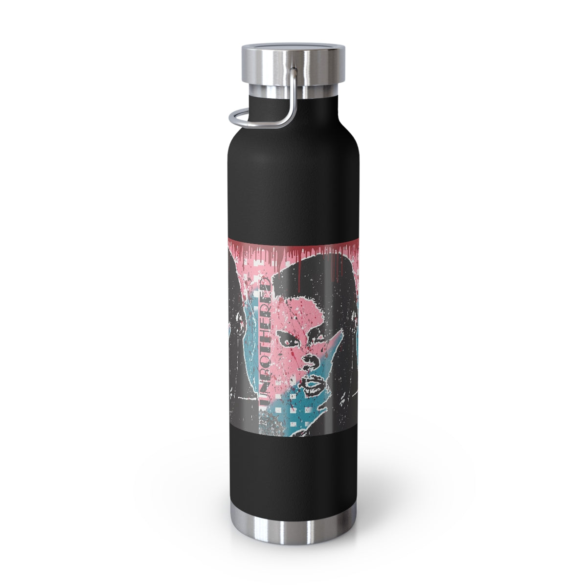 "Unbothered-Inspired By Grace Jones" Copper Vacuum Insulated Bottle, 22oz