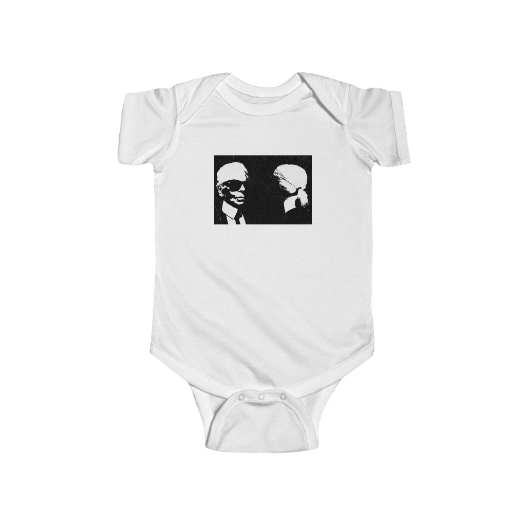 "Label Whore" Infant Fine Jersey Bodysuit