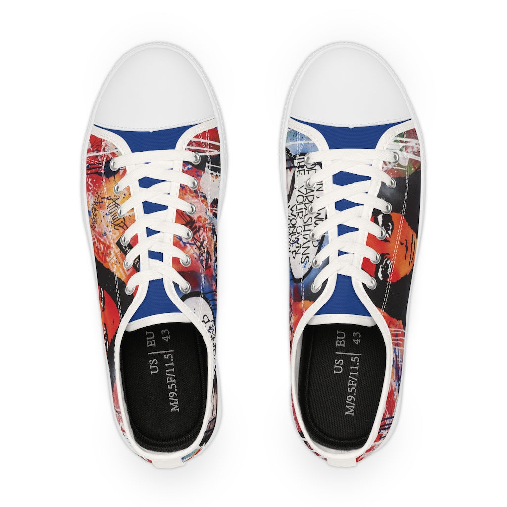 "Dare To Be Different" Men's Low Top Sneakers