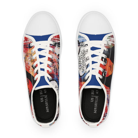 "Dare To Be Different" Men's Low Top Sneakers
