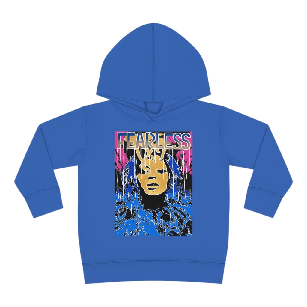 "Fearless" Toddler Pullover Fleece Hoodie