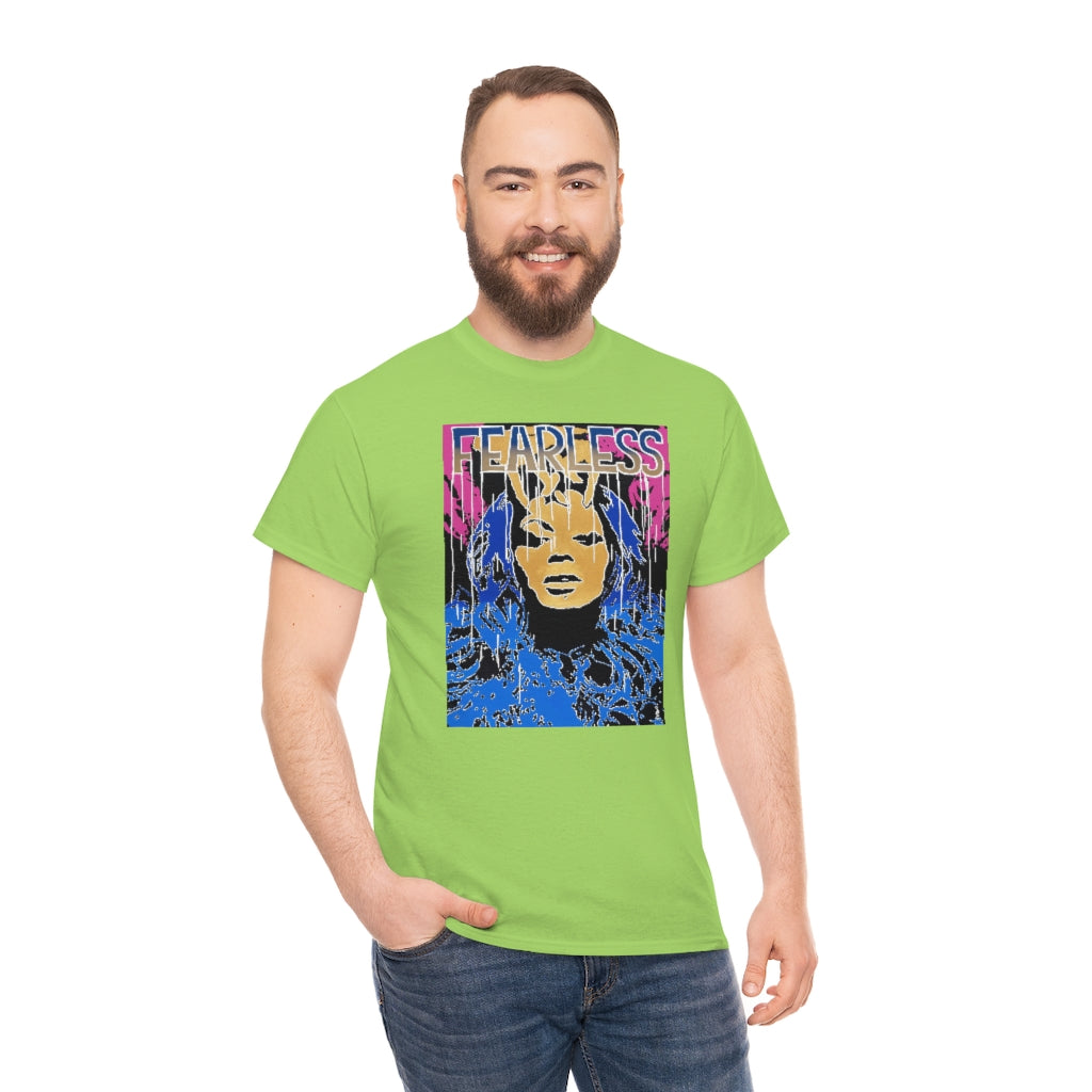 "Fearless" Unisex Heavy Cotton Tee