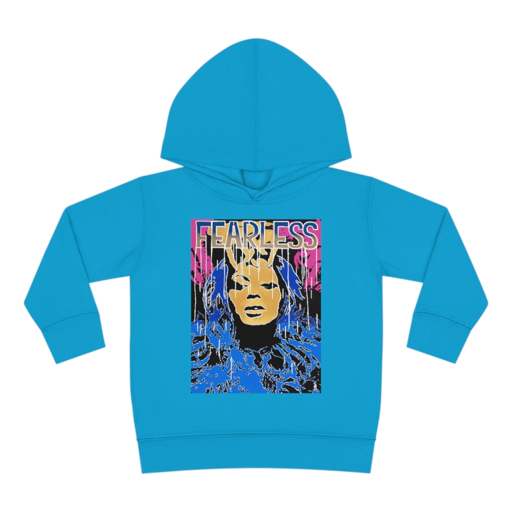 "Fearless" Toddler Pullover Fleece Hoodie