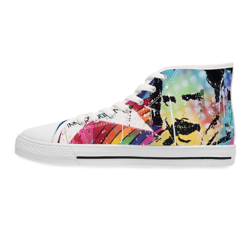 " Find Your Inner Queen" Women's High Top Sneakers