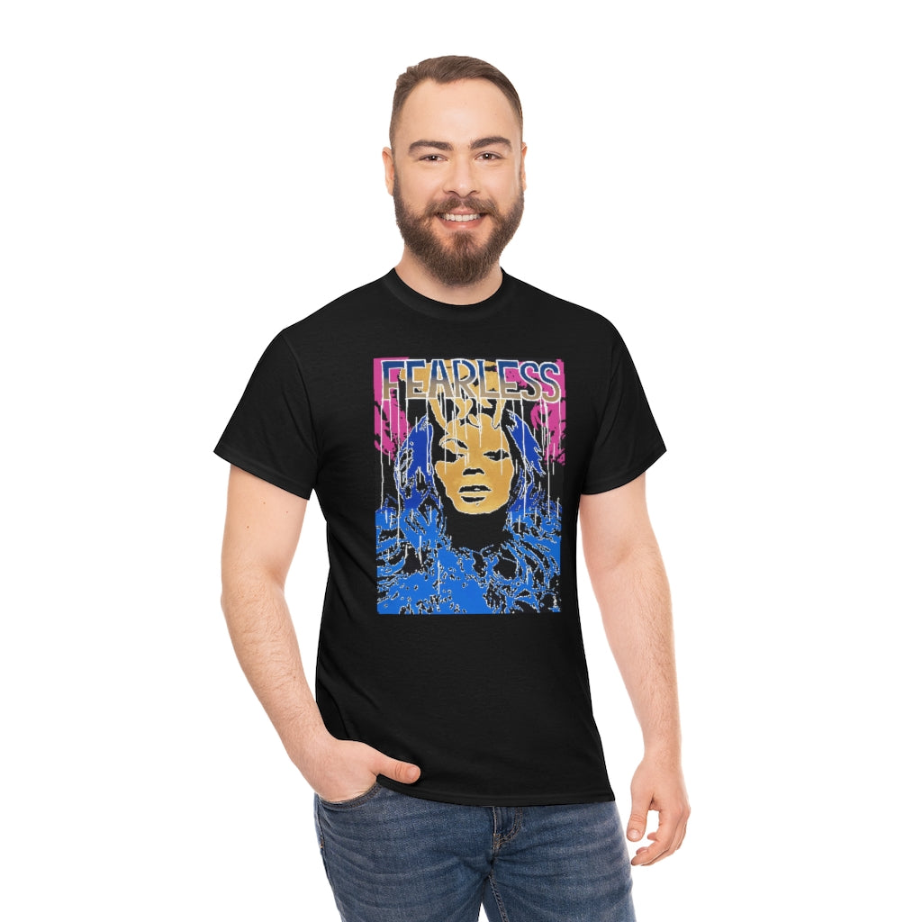 "Fearless" Unisex Heavy Cotton Tee