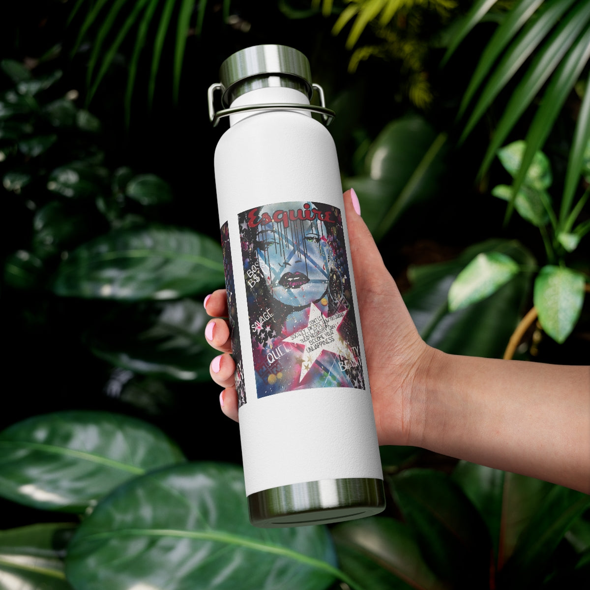 "Be The Boss-Inspired By Rihanna" Copper Vacuum Insulated Bottle, 22oz