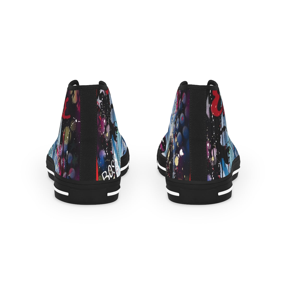 "Be The Boss" Men's High Top Sneakers