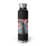 "Unbothered-Inspired By Grace Jones" Copper Vacuum Insulated Bottle, 22oz