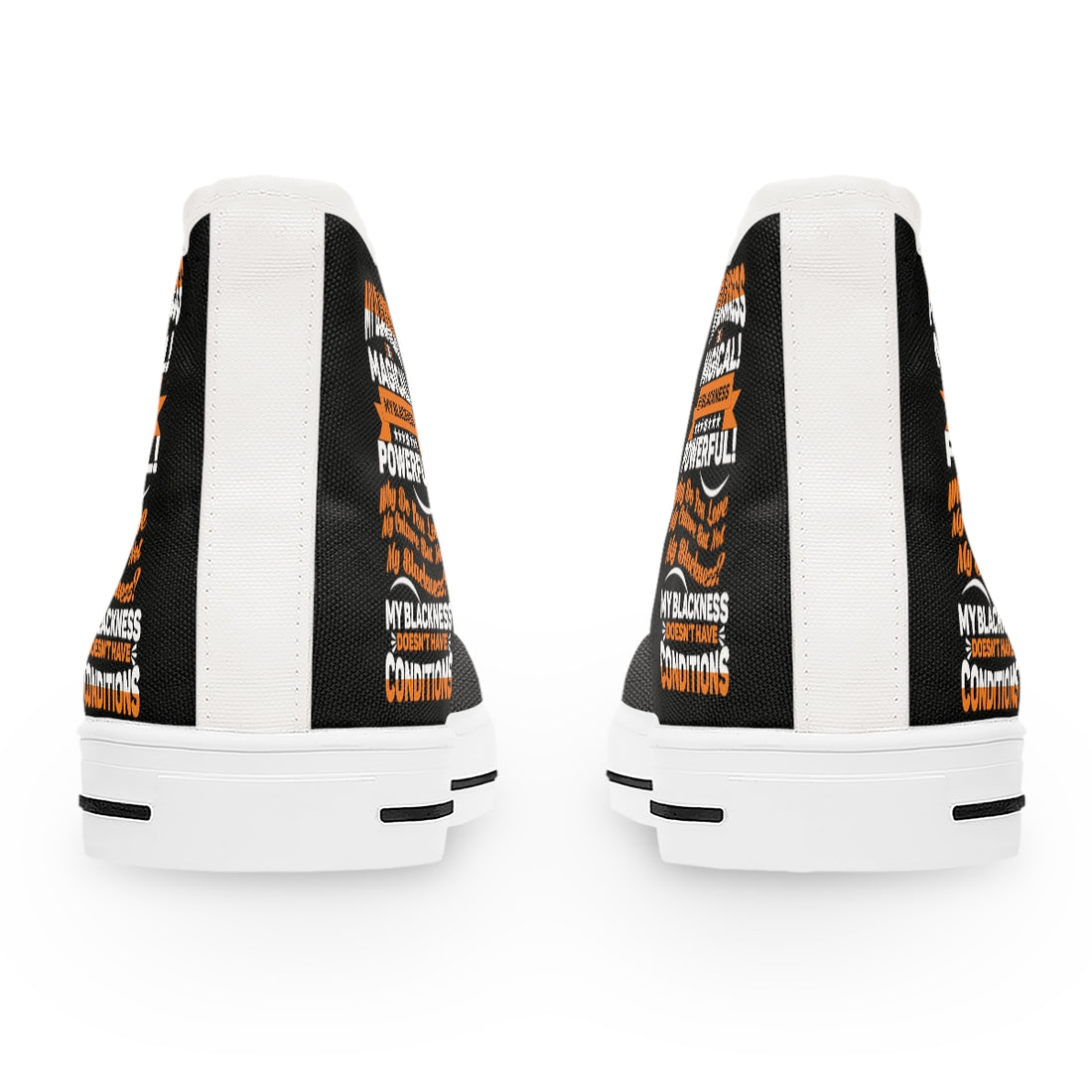 "My Blackness Is Magical...." Women's High Top Sneakers
