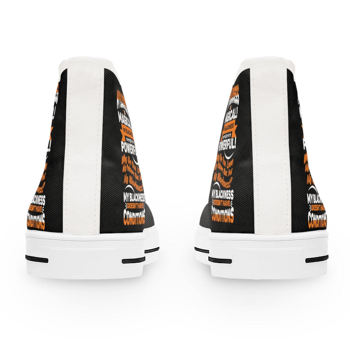 "My Blackness Is Magical...." Women's High Top Sneakers