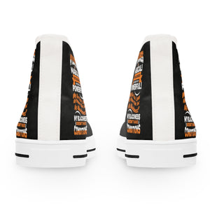 "My Blackness Is Magical...." Women's High Top Sneakers