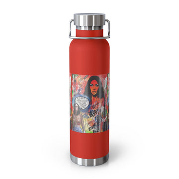 "Dare To Be Different" Copper Vacuum Insulated Bottle, 22oz