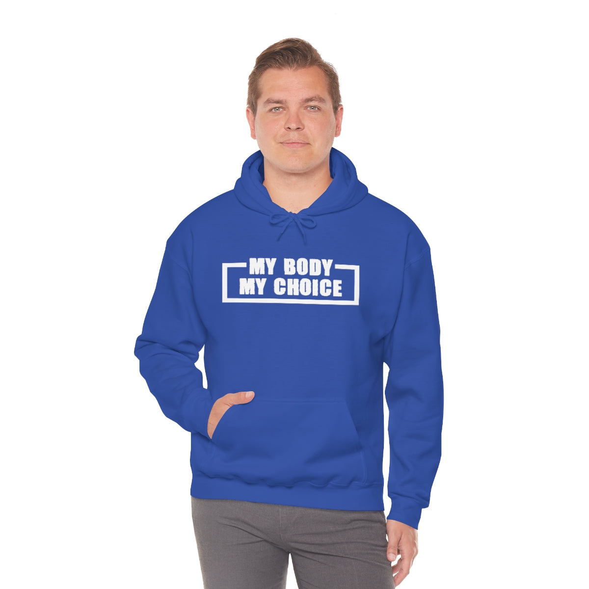 "My Body My Choice" Unisex Heavy Blend™ Hooded Sweatshirt