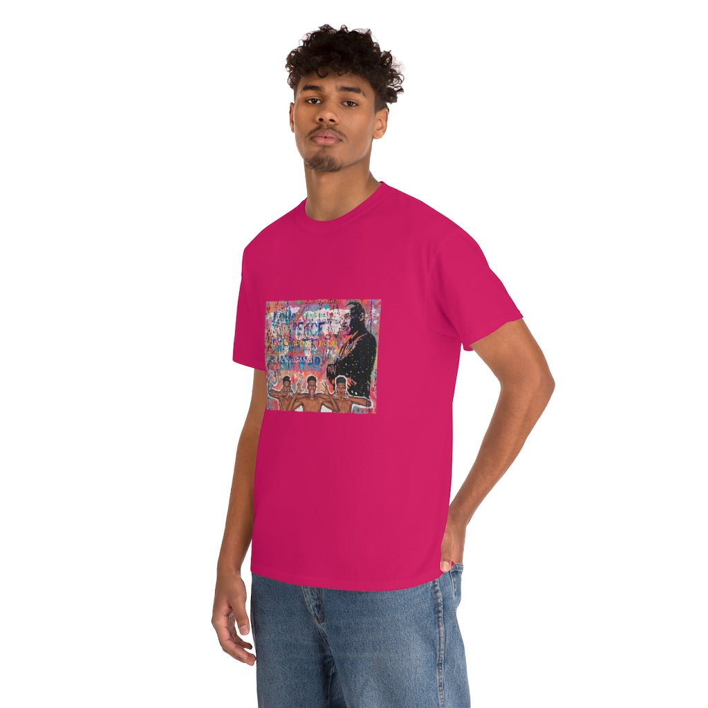 "No Hate Just Love" Unisex Heavy Cotton Tee