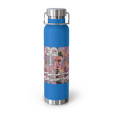 "Rebel With A Cause- Inspired By James Dean" Copper Vacuum Insulated Bottle, 22oz