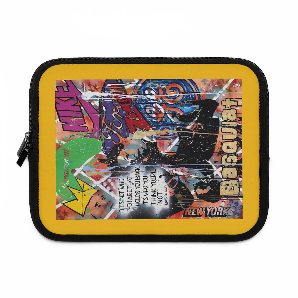 "Basquiat/Warhol Tribute" Laptop Sleeve