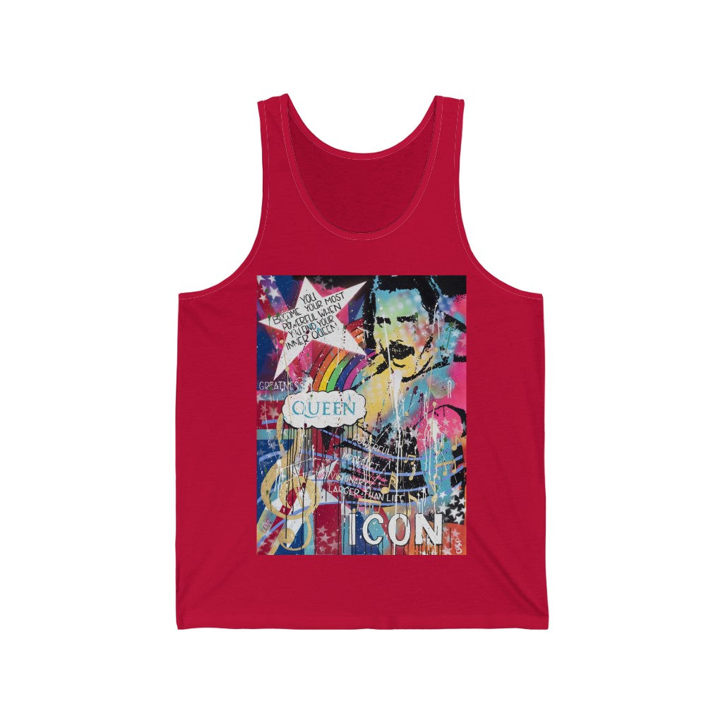 "Find Your Inner Queen" Unisex Jersey Tank