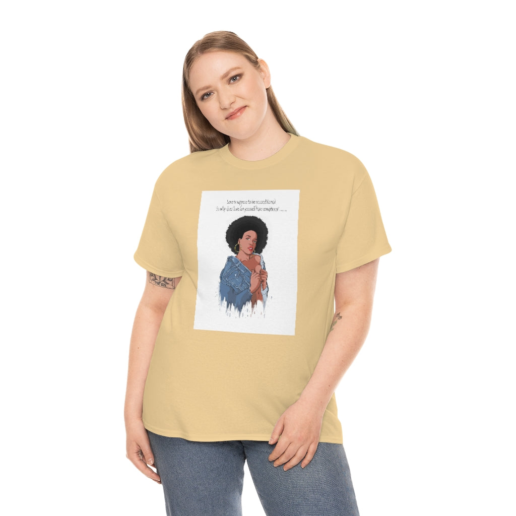 "Love Is Suppose To Be..."Unisex Heavy Cotton Tee