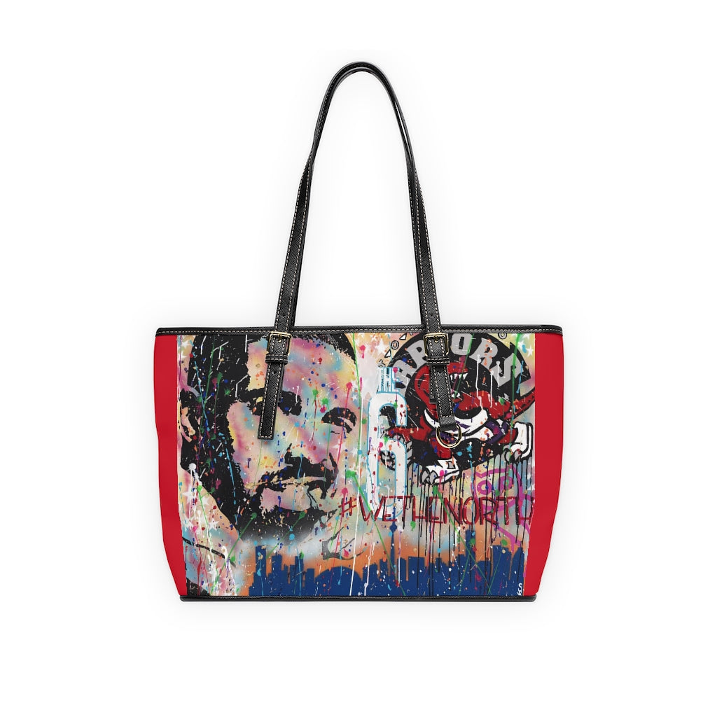 "Remember The North" PU Leather Shoulder Bag