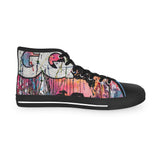 "Rebel With A Cause" Men's High Top Sneakers