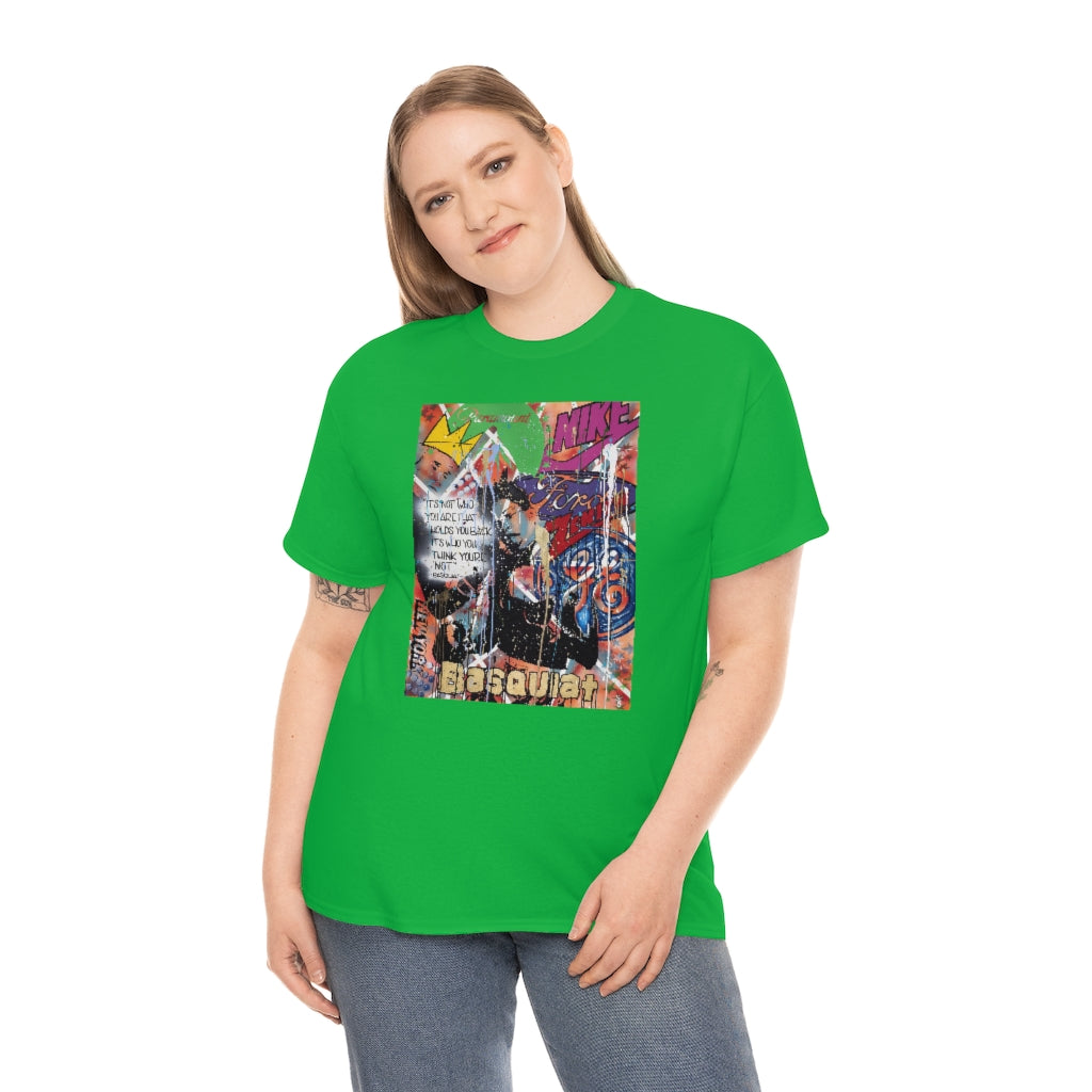 "Basquiat/Warhol Tribute" Unisex Heavy Cotton Tee
