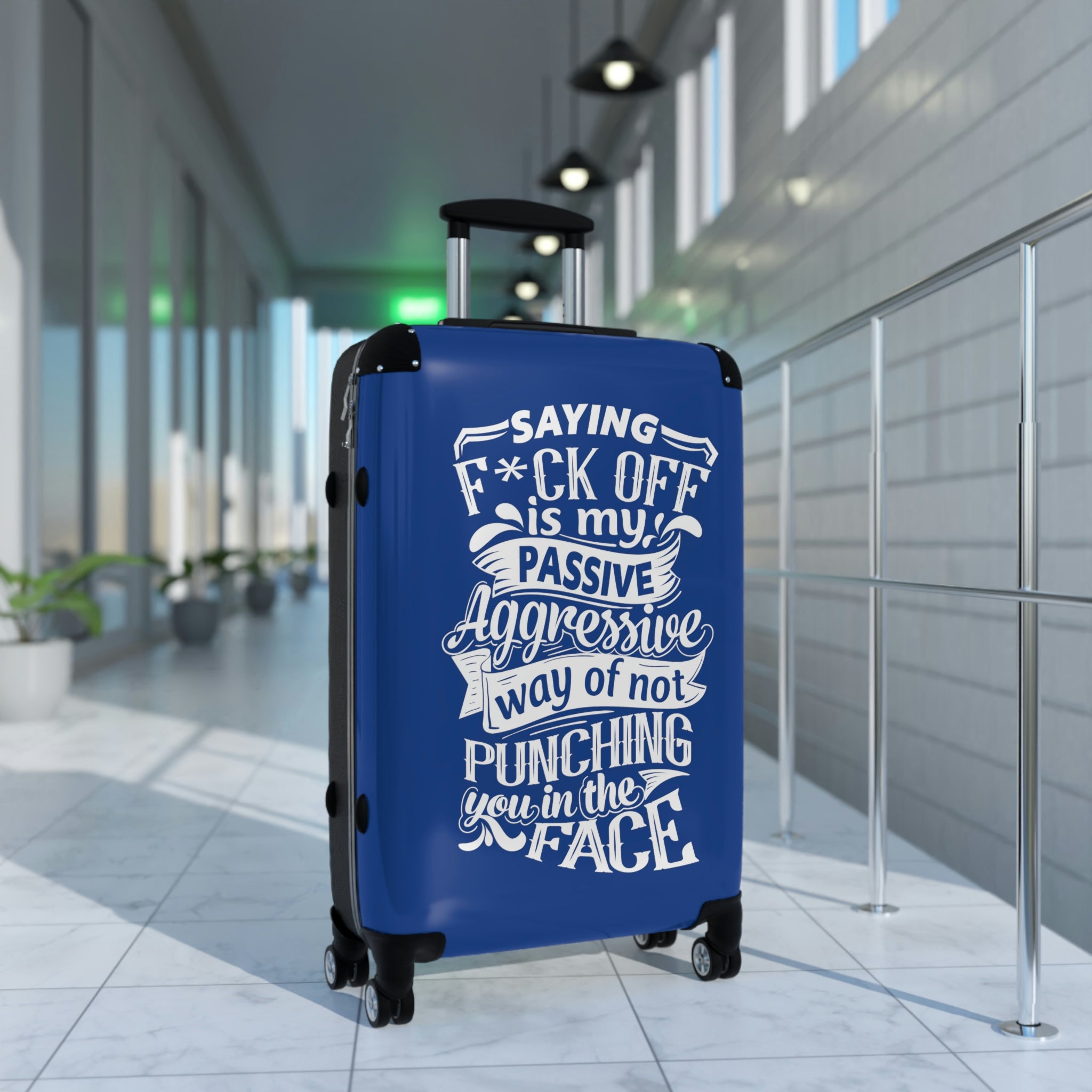 "Saying F*CK Off...." Suitcases