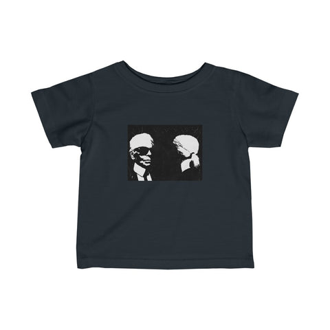 "Label Whore-Karl LagerFeld" Infant Fine Jersey Tee
