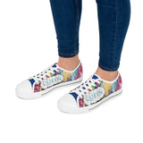 "Find Your Inner Queen" Women's Low Top Sneakers