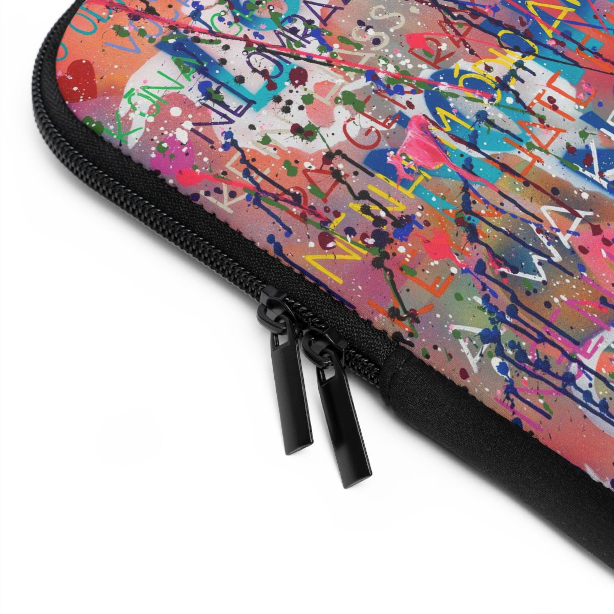 "No Hate Just Love" Laptop Sleeve