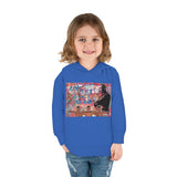 'No Hate Just Love" Toddler Pullover Fleece Hoodie