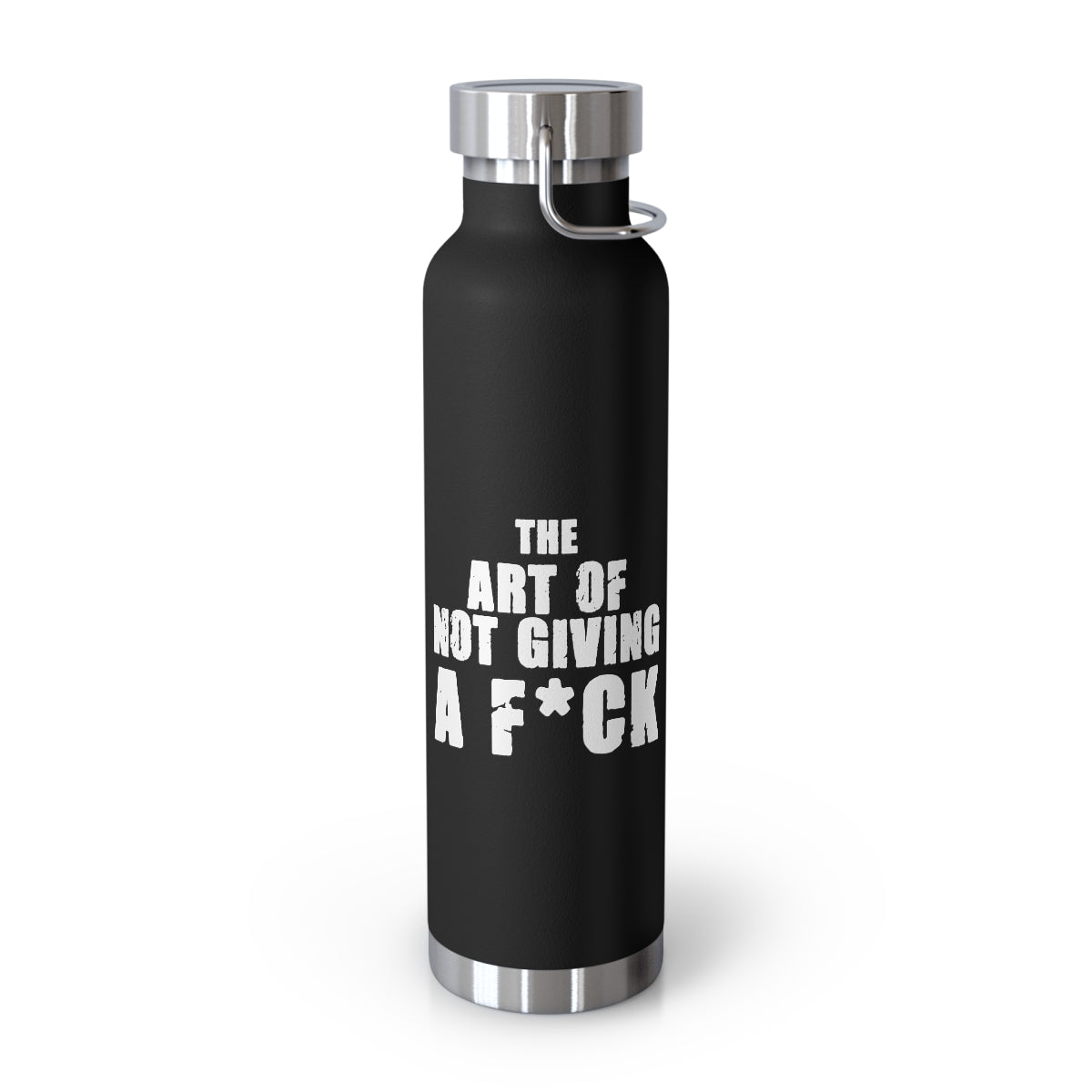"The Art Of Not Giving A F*CK" Copper Vacuum Insulated Bottle, 22oz