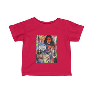 "Dare To Be Different" Infant Fine Jersey Tee