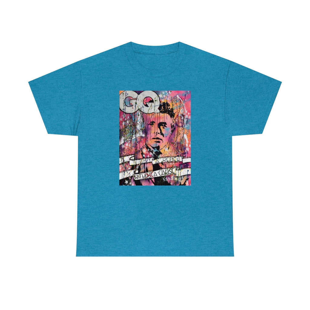 "Rebel With A Cause" Unisex Heavy Cotton Tee