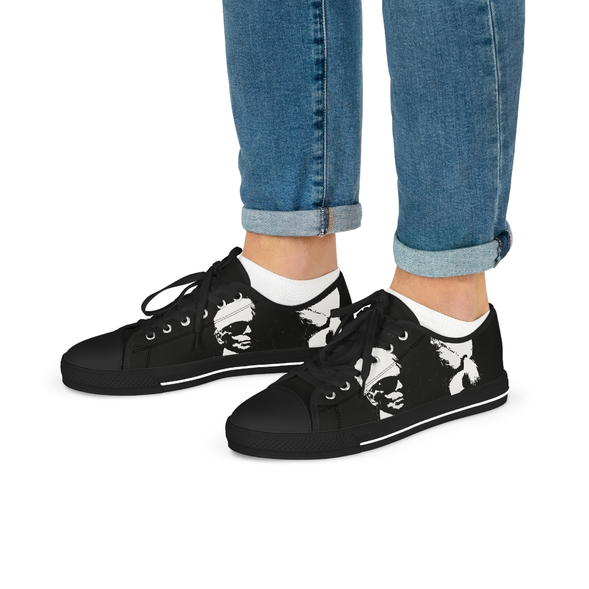 "Label Whore" Men's Low Top Sneakers
